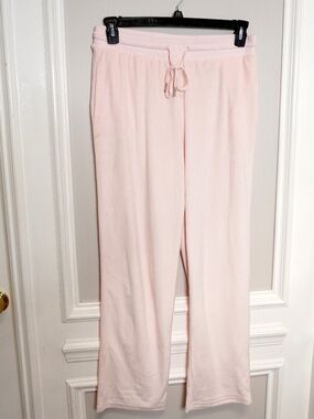 Juicy Couture, OG BIG BLING VELOUR TRACK PANTS, Size L
